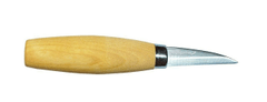Morakniv 106-1654 Wood Carving 122 řezbářský nůž 5,9 cm, lakované březové dřevo, plastové pouzdro