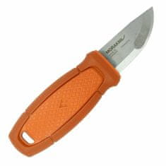 Morakniv 13501 Eldris Burnt Orange nůž na krk 5,9 cm, oranžová, guma/plast, plastové pouzdro