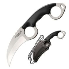 Cold Steel 39FK Double Agent I nůž na krk 12 cm, černá, Griv-Ex, pouzdro