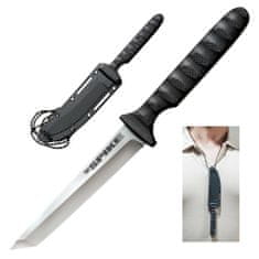 Cold Steel 53NCT Tanto Spike nůž na krk 10,2 cm, černá, Griv-Ex, pouzdro