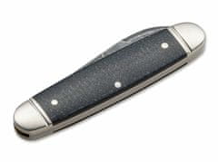 Böker 114909 CLUB KNIFE JUTE kapesní nůž 7,2 cm, černá, Micarta