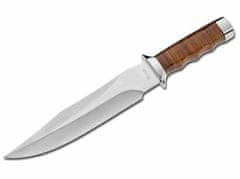 Magnum 02MB565 Giant Bowie outdoorový nůž 20,7 cm, kůže, kožené pouzdro