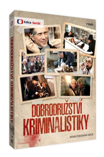 Dobrodružství kriminalistiky - remasterovaná verze (7x DVD)