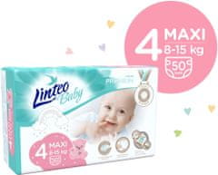 LINTEO Plenky Baby Prémium MAXI (8-15 kg) 50 ks