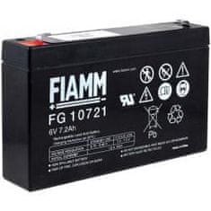 Fiamm Olověný akumulátor FG10721 6V 7,2Ah - FIAMM originál