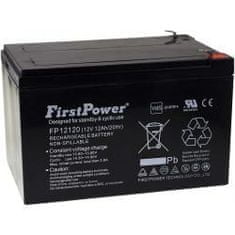 POWERY Akumulátor UPS APC RBC 4 12Ah 12V VdS - FirstPower