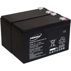 POWERY Akumulátor UPS APC RBC 32 9Ah 12V - Powery originál