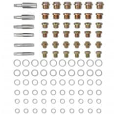 Vidaxl Sada na opravu závitů vypouštěcích šroubů olejových van