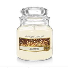 Yankee Candle vonná svíčka All Is Bright (Všechno jen září) 104g