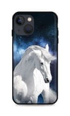 TopQ Kryt iPhone 13 mini silikon White Horse 65444