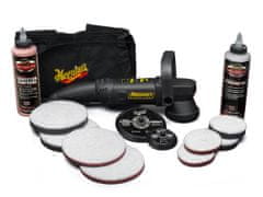 Meguiar's DA Microfiber Correction System DA Kit 3" + 5" - kompletní sada na profesionální renovaci laku, vč. orbitální leštičky MT310