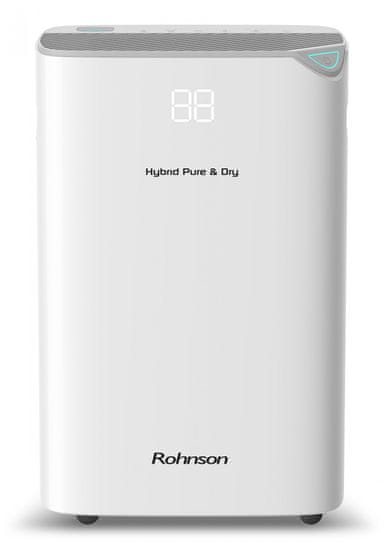 Rohnson odvlhčovač vzduchu R-91020 Hybrid Pure & Dry + prodloužená záruka 5 let - rozbaleno