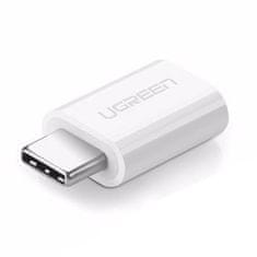 Ugreen redukce Micro USB / USB-C, bíla