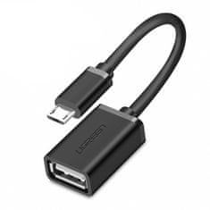 Ugreen US133 OTG adaptér USB / micro USB F/M, černý