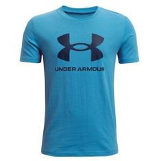 Under Armour UA Sportstyle Logo SS-BLU, UA Sportstyle Logo SS-BLU | 1363282-422 | YMD