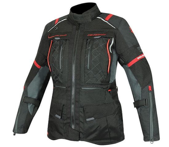 NAZRAN damská bunda Cavell Tech-Air black/red