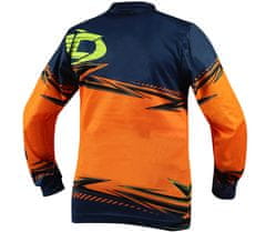 XRC MX Pablo Youth jersey blue/orange, vel. 7Y-8Y