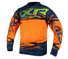 XRC MX Pablo Youth jersey blue/orange, vel. 7Y-8Y