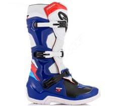 Alpinestars MX boty Tech 3 blue/white/red vel. 45,5