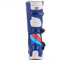 Alpinestars MX boty Tech 3 blue/white/red vel. 45,5