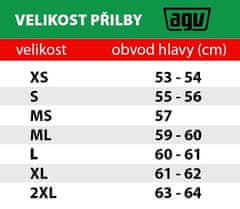 AGV Helma na moto K1 AGV TOP ROSSI MUGELLO 2015 vel. MS