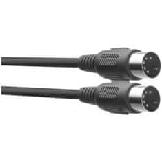 Stagg SMD3 E, kabel midi DIN/DIN, 3m