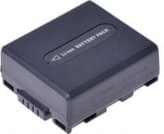 Baterie T6 Power pro videokameru Panasonic DZ-BP07S, Li-Ion, 7,2 V, 720 mAh (5,2 Wh), šedá