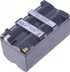 Baterie T6 Power pro videokameru Panasonic NP-F750, Li-Ion, 7,2 V, 5200 mAh (37,4 Wh), šedá