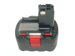 T6 power Baterie pro Bosch PAG 12V, Ni-MH, 12 V, 3000 mAh (36 Wh), černá