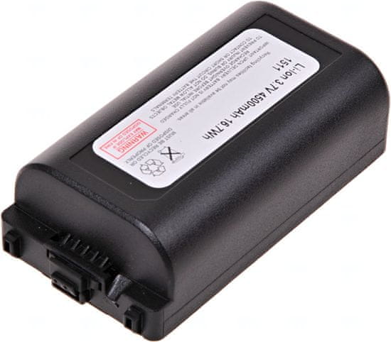 T6 power Baterie pro čtečku čárových kódů Symbol 82-127909-01, Li-Ion, 3,7 V, 4500 mAh (16,6 Wh), černá