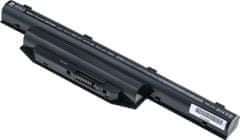 Baterie T6 Power pro Fujitsu Siemens LifeBook E754, Li-Ion, 10,8 V, 5200 mAh (56 Wh), černá