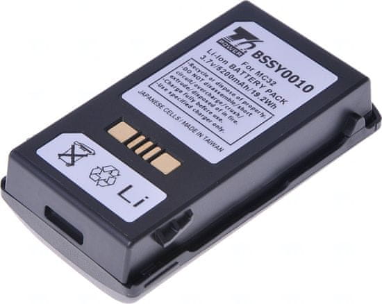 T6 power Baterie pro Motorola MC3200, Li-Ion, 3,7 V, 5200 mAh (19,2 Wh), černá