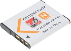 T6 power Baterie Sony NP-BN1, 600mAh, 2,2Wh, šedá