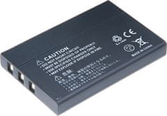 Baterie T6 Power pro digitální fotoaparát Olympus FNB-82LI, Li-Ion, 3,7 V, 1000 mAh (3,7 Wh), černá