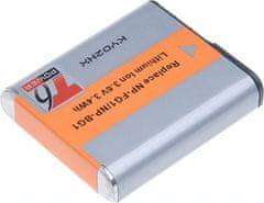 Baterie T6 Power pro SONY Cyber-shot DSC-H55, Li-Ion, 3,6 V, 950 mAh (3,4 Wh), šedá