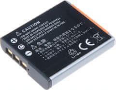 Baterie T6 Power pro SONY Cyber-shot DSC-WX1 serie, Li-Ion, 3,6 V, 950 mAh (3,4 Wh), šedá