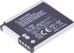 Baterie T6 Power pro Panasonic Lumix DMC-TS20K, Li-Ion, 3,6 V, 700 mAh (2,5 Wh), černá