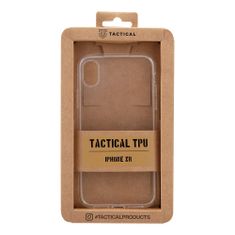 Tactical  TPU Kryt pro Apple iPhone XR Transparent