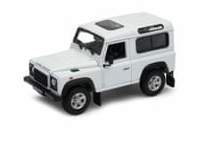 Welly Land rover defender 1:24 bílý