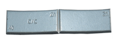FERDUS Závaží samolepící zinkové ZNC, šedý lak, různé hmotnosti fr: Závaží samolepící zinkové ZNC 10 g, šedý lak - balení 100 kusů