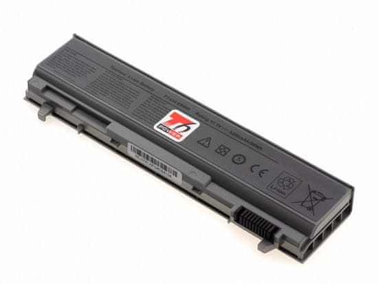 Baterie T6 Power pro notebook Dell PT435, Li-Ion, 11,1 V, 5200 mAh (58 Wh), šedá