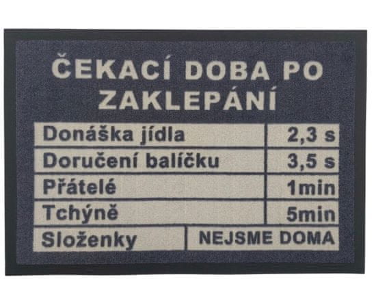 GDmats Rohožka Čekací doba 40x60 cm