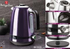 Berlingerhaus Rychlovarná konvice s regulací teploty 1,7 l Purple Metallic Line BH-9328