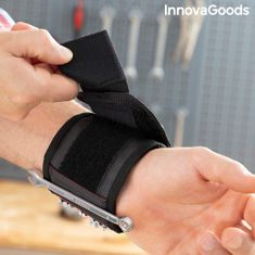 InnovaGoods Magnetický náramek pro kutily se dvěma kapsami