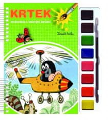 Rappa Omalovánka s barvami a štětcem Krtek a vrtulník