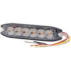 Simex Světlo výstražné oranžové - predátor , 9-33V, 6xLED, 18W, 130x30x6mm