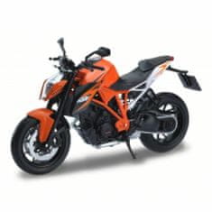 Welly Motocykl ktm 1290 super duke r 1:10 oranžový