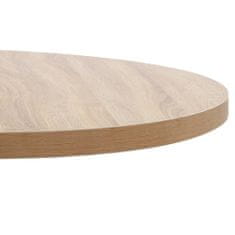 Greatstore Bistro stolek světle hnědý 80 cm MDF