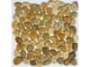Kamenná mozaika žlutá - oblázek velký PT03 300x300 mm