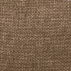 Greatstore Zvedací masážní polohovací křeslo taupe textil